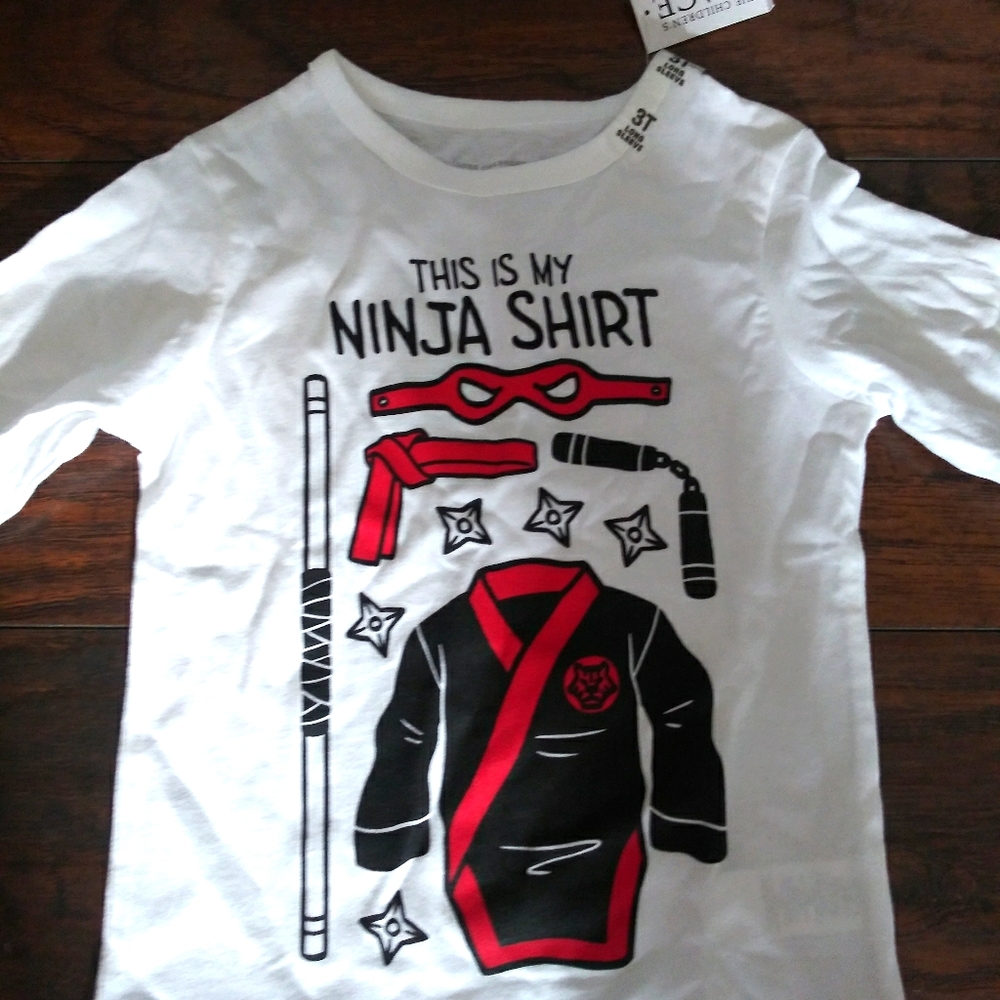 Boys Ninja Shirt!